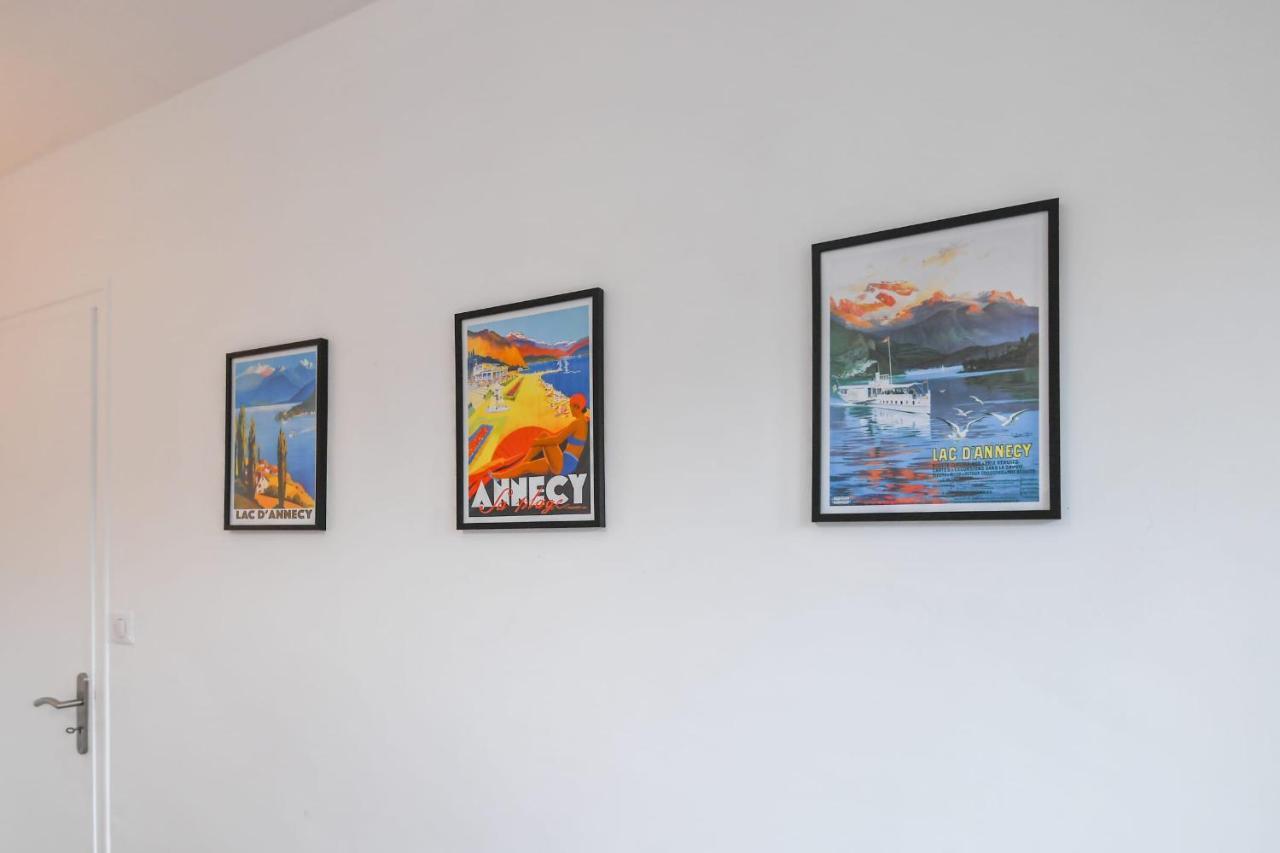 Nice Apartment With Balcony Very Close To The City Center アヌシー エクステリア 写真